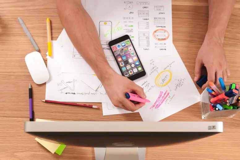 Our design team drafts creative solutions for you to review.